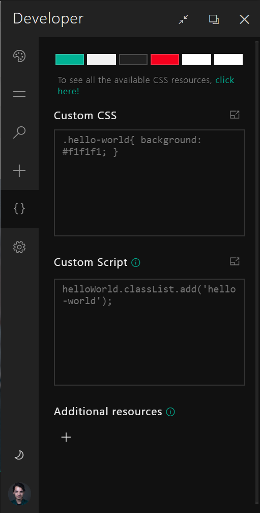 BindTuning Settings Developer
