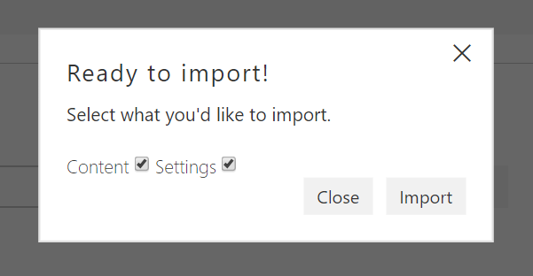 BindTuning Settings Import and Export BindTuning Settings Import and Export