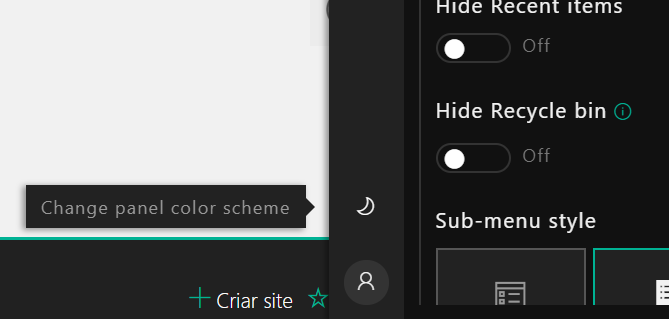 BindTuning Settings Dark Mode